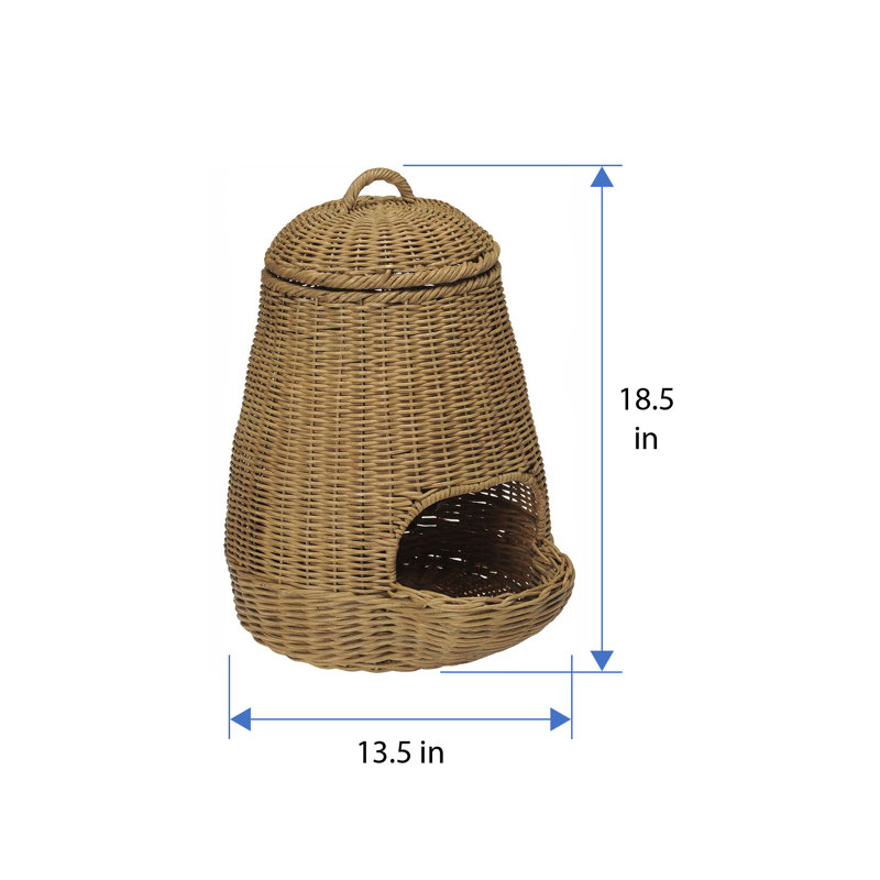 Bay Isle Home Wicker Potato and Onion Fruit and Vegetable Storage